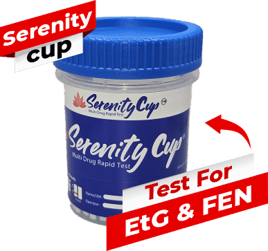 Drug Test Cups with Fentanyl & Alcohol