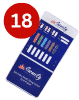 18 Panel Dip Card