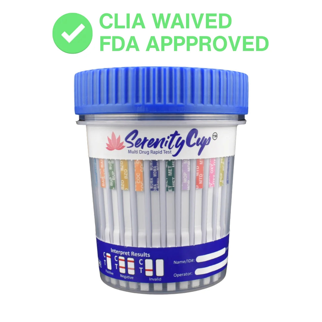 20 Panel Drug Test, GAB, K2, TRA, KRA, ETG, FEN, 6MAM, KET & PH/SG/CR,