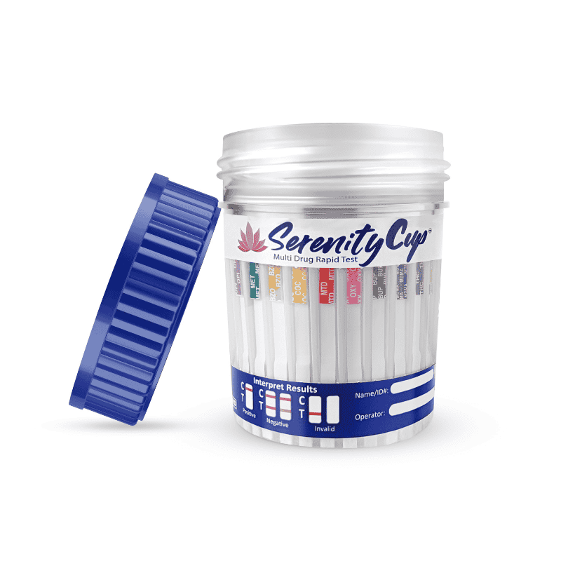 17 Panel Drug Test with Gabapentin, Alcohol (ETG) Fentanyl and Kratom, Low price $2.79