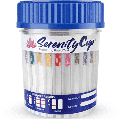 14 Panel Drug Test Cup with Alcohol, (ETG) and Fentanyl, Low price $1.89
