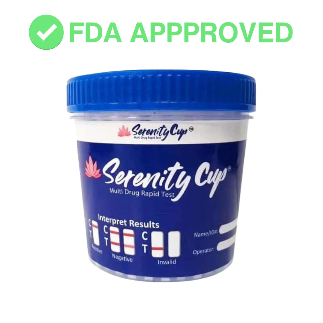 14 Panel Drug Test Cup 90ml with Alcohol (ETG) and Fentanyl, Low price $1.89