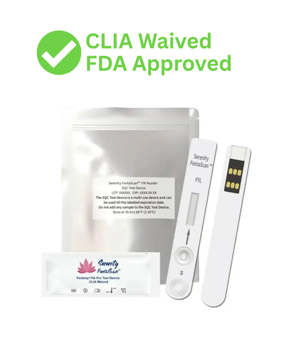 Fentanyl Cartridge, FDA Approved and CLIA Waived 99.99% accurate can bill for this product and comes with a Free Analyzer